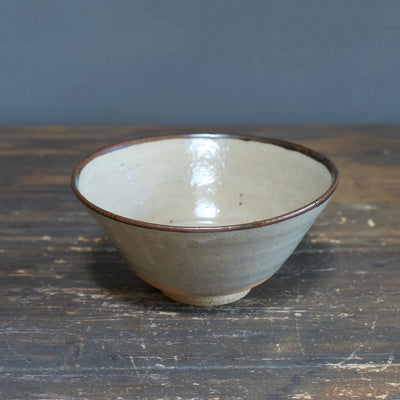 1969 Feldspar Glazed KAWAKUJIRA Tea Ceremony Bowl #4