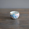Round Rainbow Tea Cup #HT475C