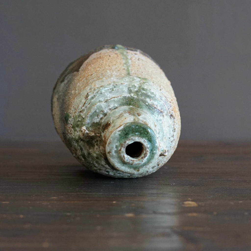 Wood Fired Flower Vase #FQ731A