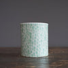 Sage Dots Large Cylinder Vase #LK752F