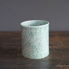 Sage Dots Large Cylinder Vase #LK752F