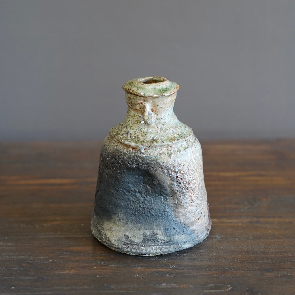 Wood Fired Flower Vase #FQ731B