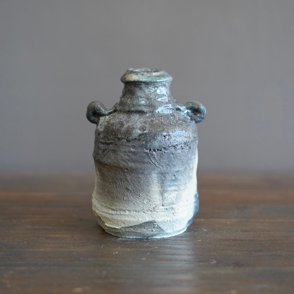 Wood Fired Flower Vase #FQ731C