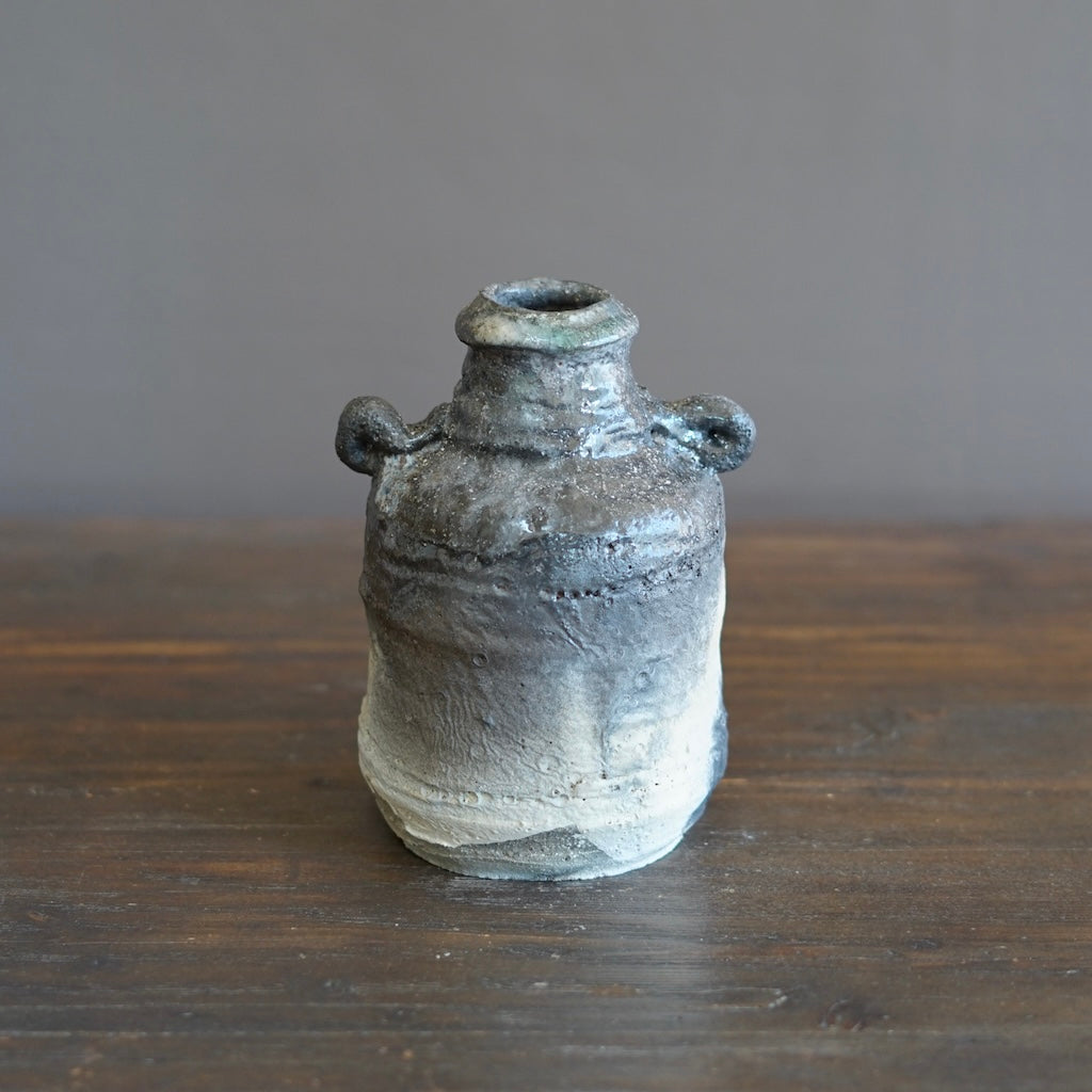 Wood Fired Flower Vase #FQ731C