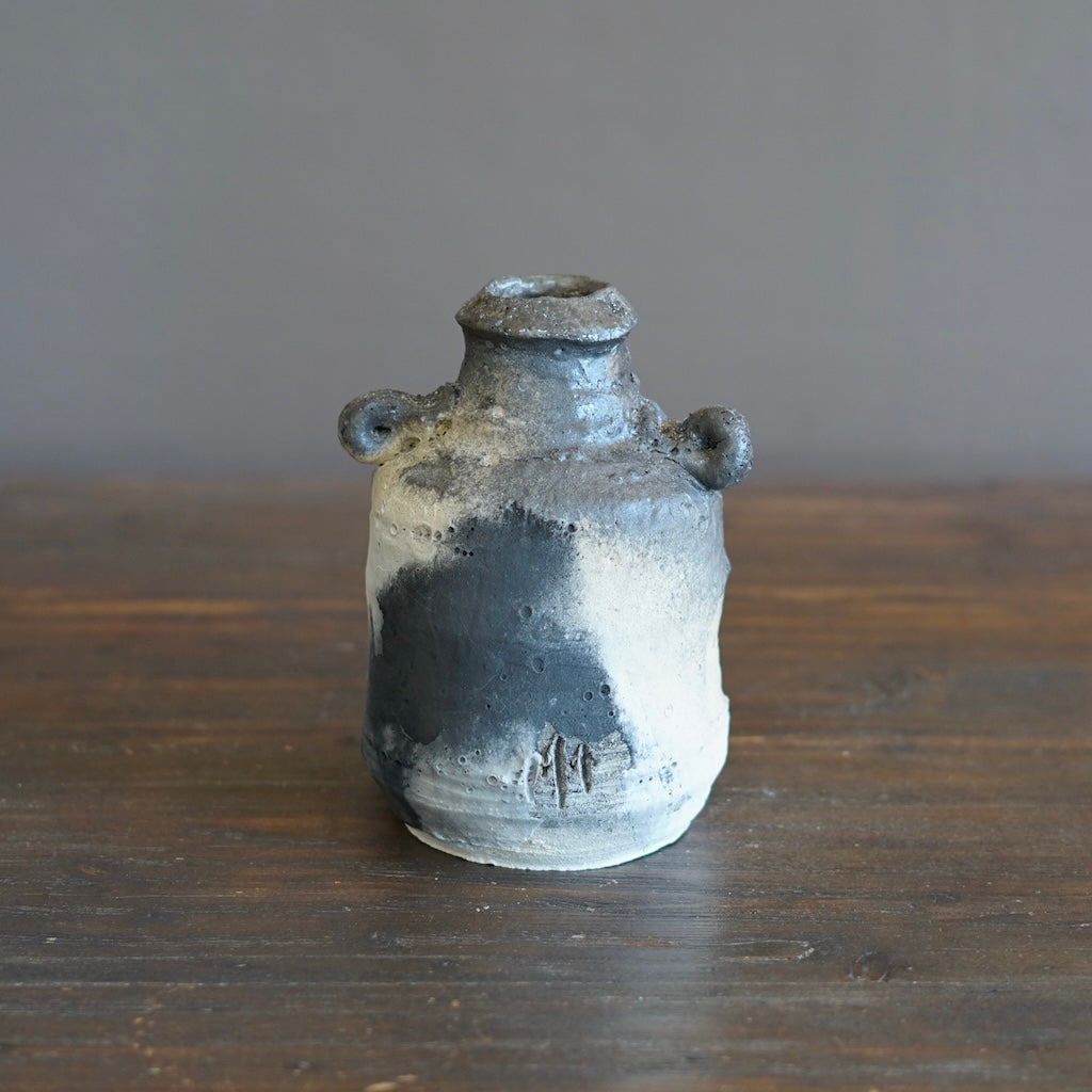 Wood Fired Flower Vase #FQ731C