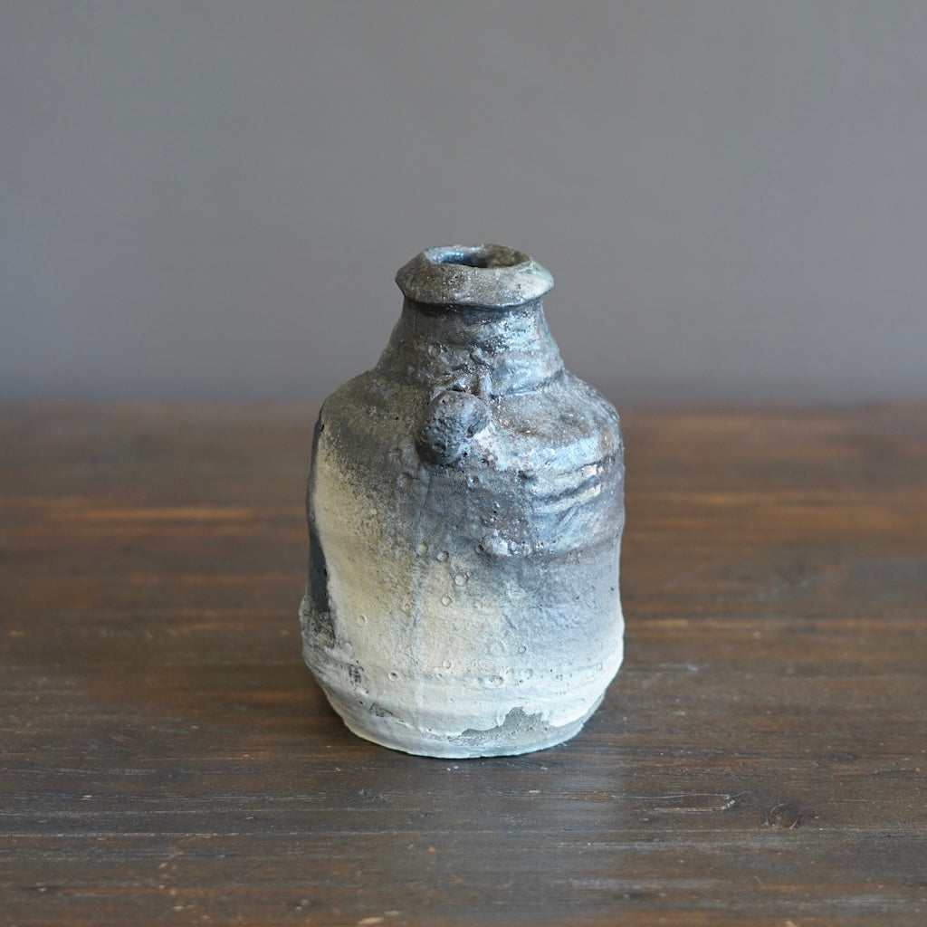 Wood Fired Flower Vase #FQ731C