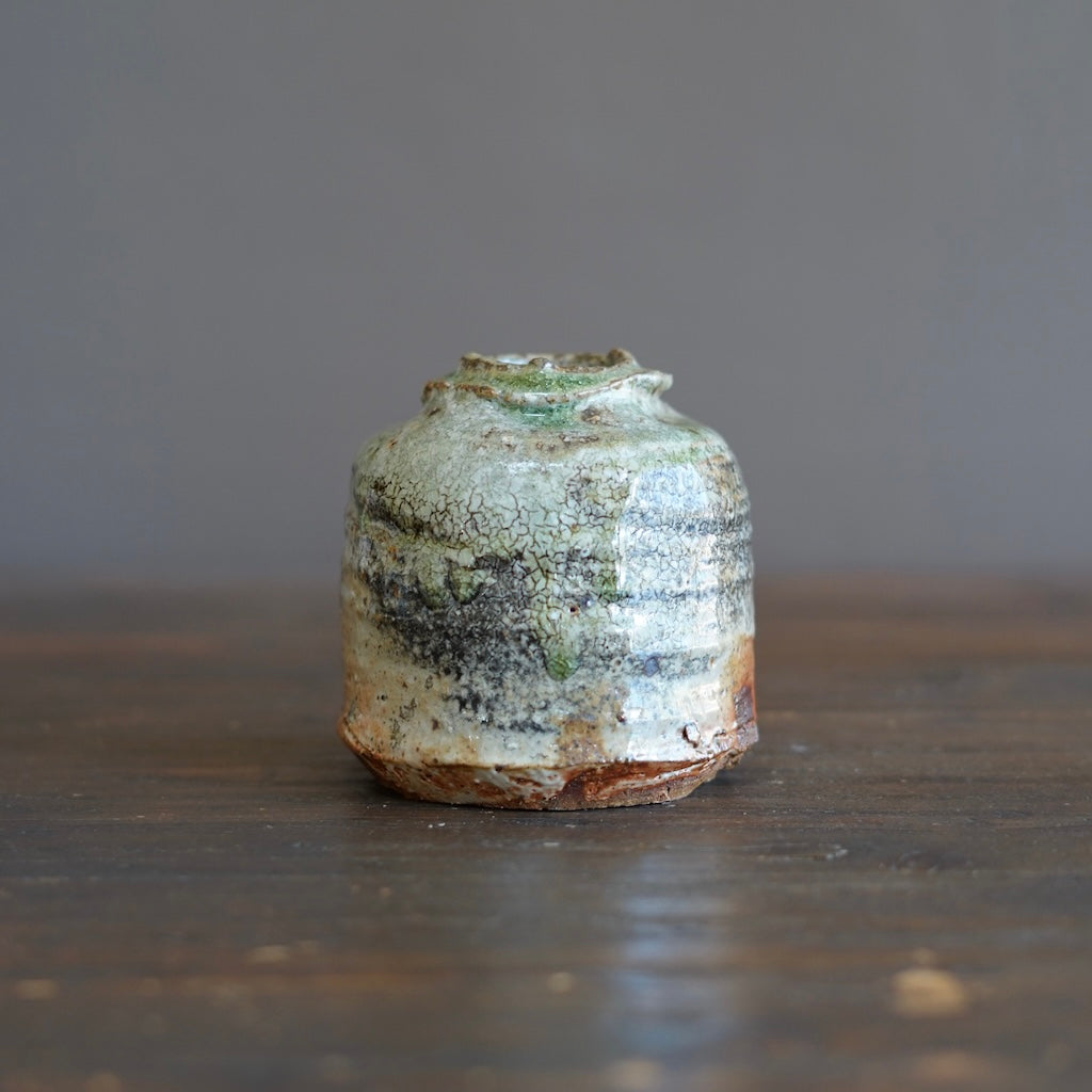 Wood Fired Flower Vase #FQ731D