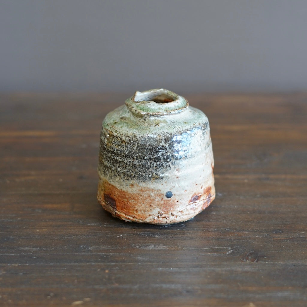 Wood Fired Flower Vase #FQ731D