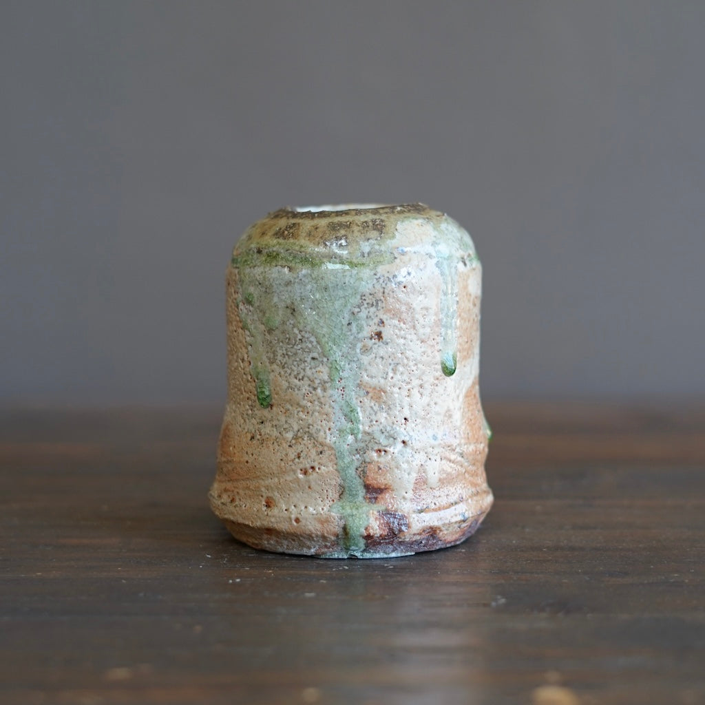 Wood Fired Flower Vase #FQ731E