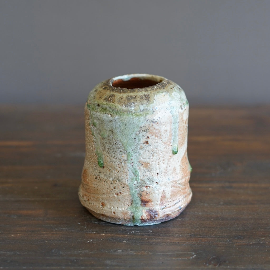 Wood Fired Flower Vase #FQ731E