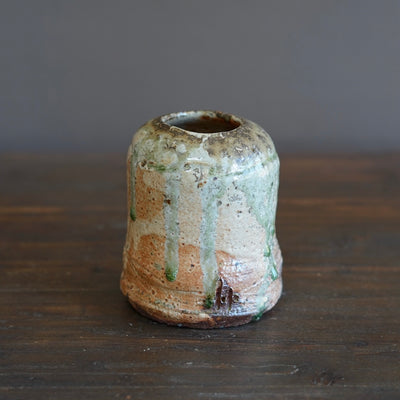 Wood Fired Flower Vase #FQ731E
