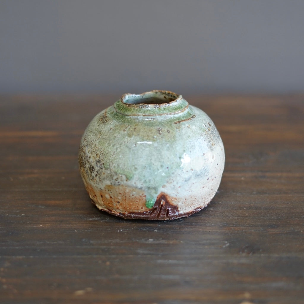 Wood Fired Flower Vase #FQ731F