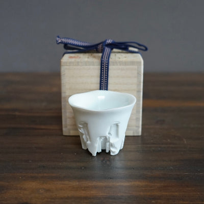 Slip Cast GUINOMI Sake Cup #KHT10D