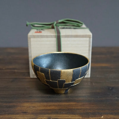 Gilded Tea Ceremony Bowl #OMT103C