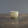 Carved Tan Sake Cup #LK755B