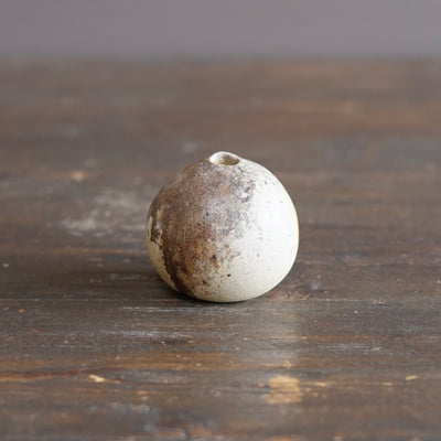 Wood Fired Seed Pod Bud Vase #KY250B