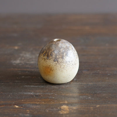 Wood Fired Seed Pod Bud Vase #KY250D