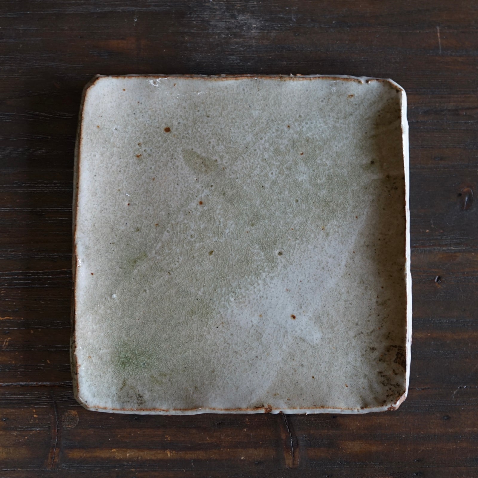 Wood Fired Large Square Plate #FQ727A