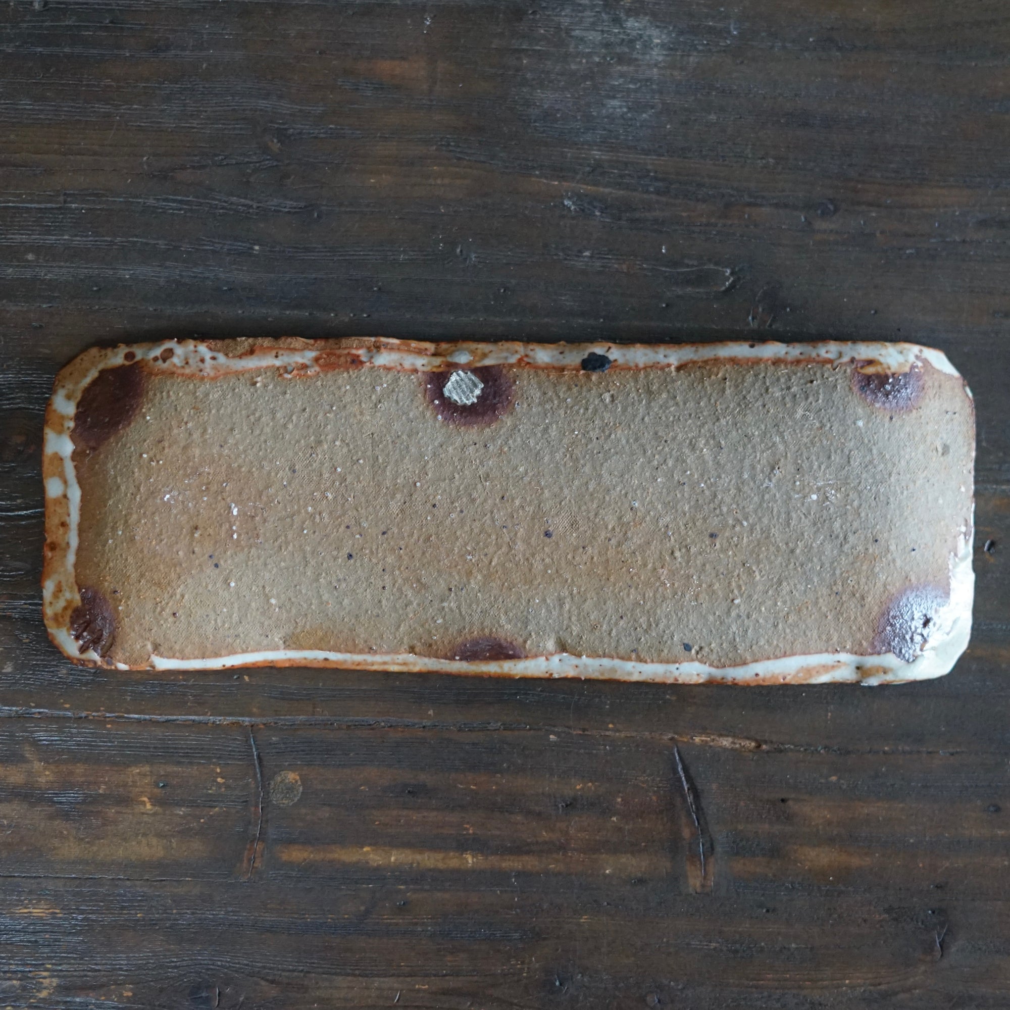 Wood Fired Large Rectangular Plate #FQ729