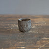 Carved Brown Sake Cup #LK755E