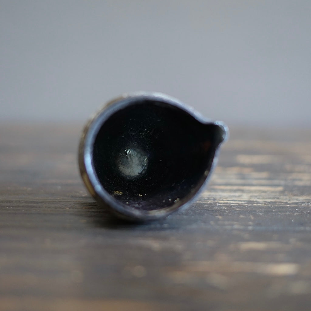 Gyokkaku Mashira Raku Spouted Bowl #AK59D