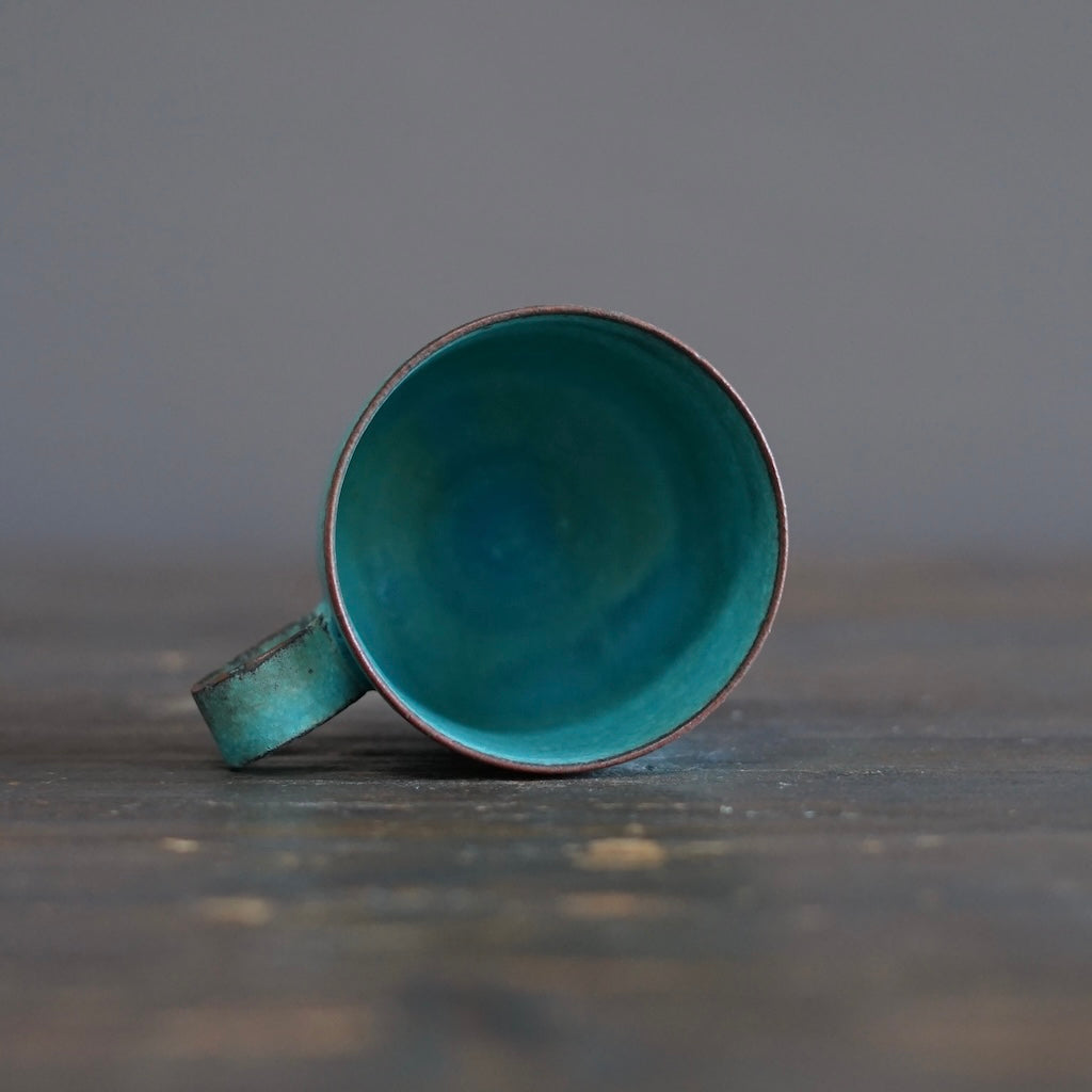 Turquoise Small Mug #MS14Ac