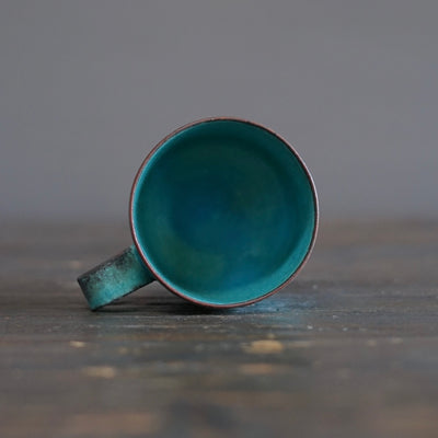 Turquoise Small Mug #MS14Ad