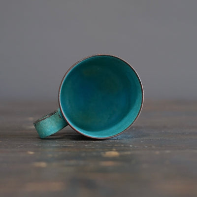 Turquoise Small Mug #MS14Ae