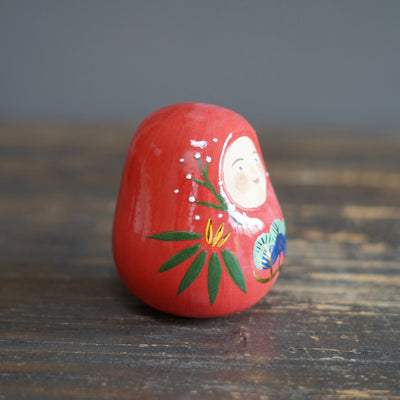 DARUMA Doll Red Good Luck Holidays #OKA12