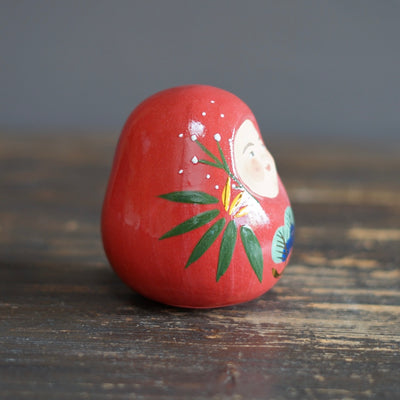 DARUMA Doll Red Good Luck Holidays #OKA13