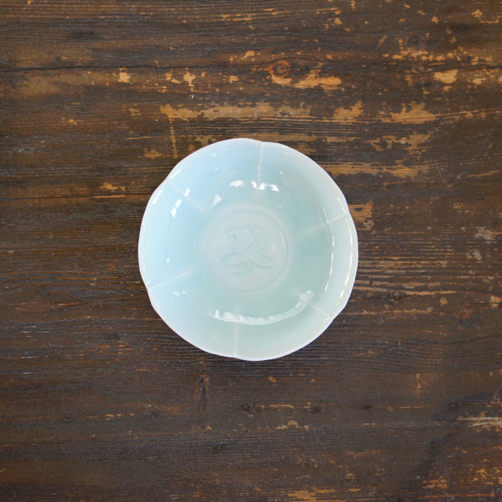 Blue Celadon Soy Plate #KU40B