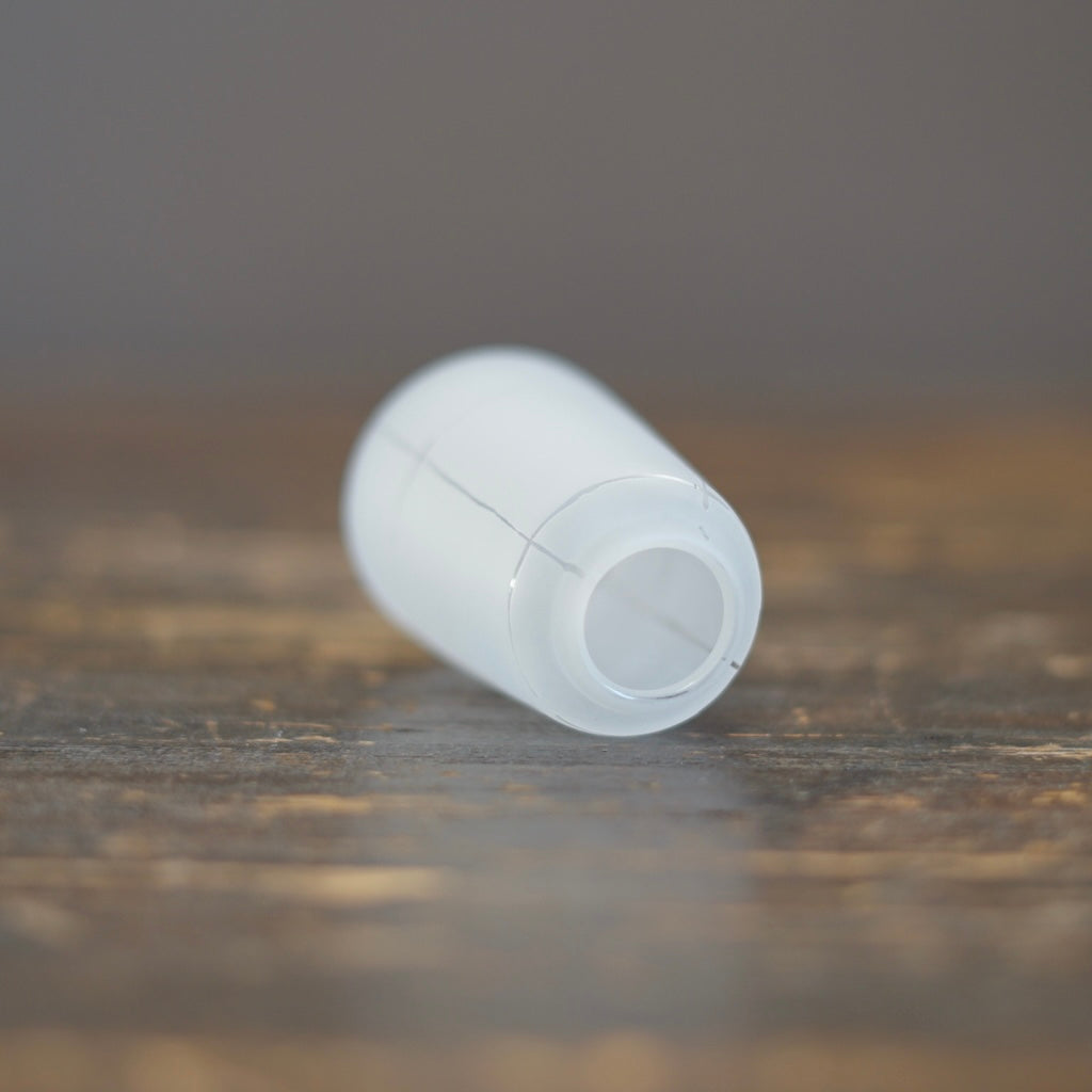 Tall Frosted Clear Line Bud Vase #YY21A