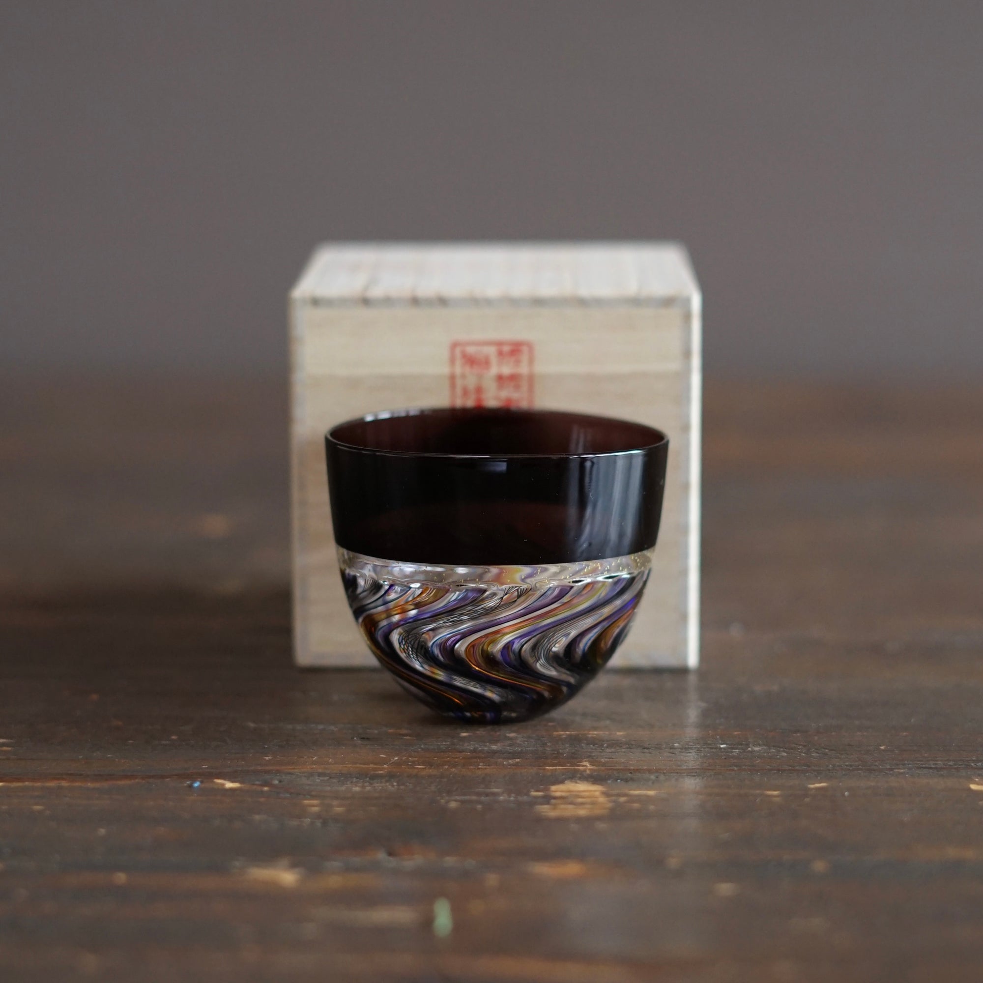 Rainbow Lace GUINOMI Sake Cup #NS28