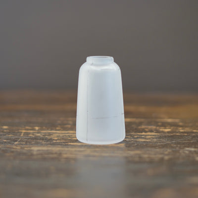 Tall Frosted Clear Line Bud Vase #YY21C