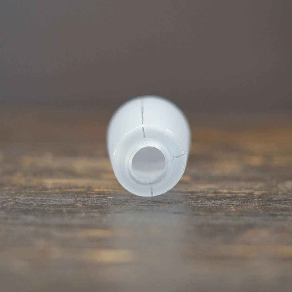 Tall Frosted Clear Line Bud Vase #YY21C