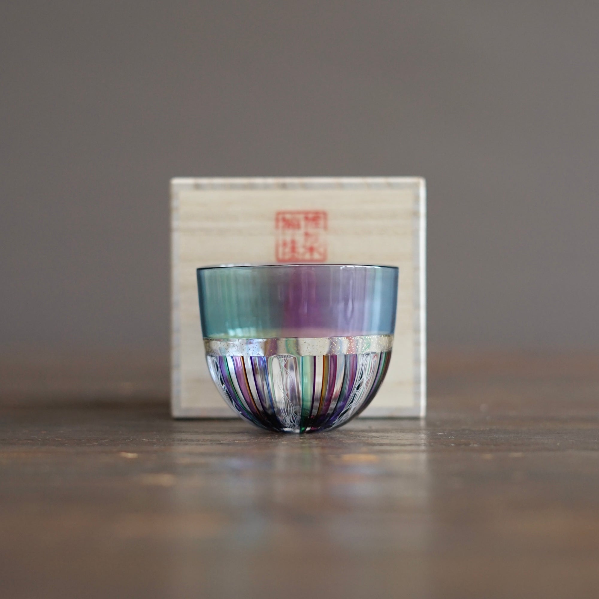 Rainbow Lace GUINOMI Sake Cup #NS30