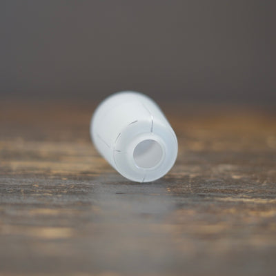 Tall Frosted Clear Line Bud Vase #YY21D