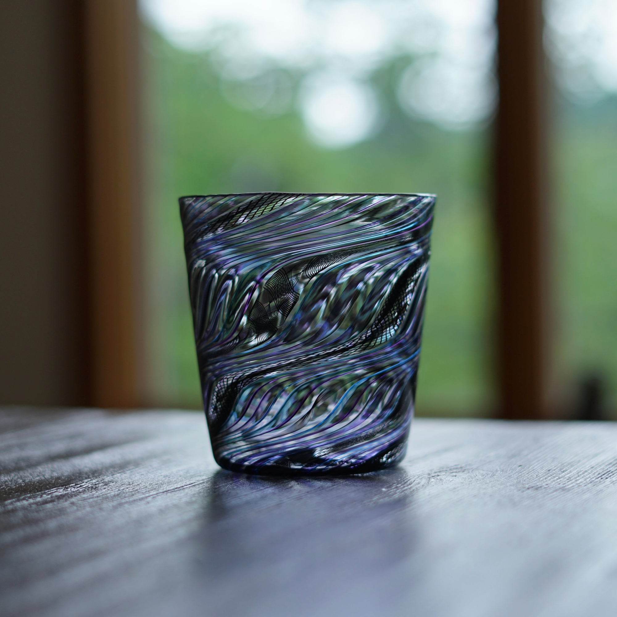 Swirled Glass Tumbler #NS32
