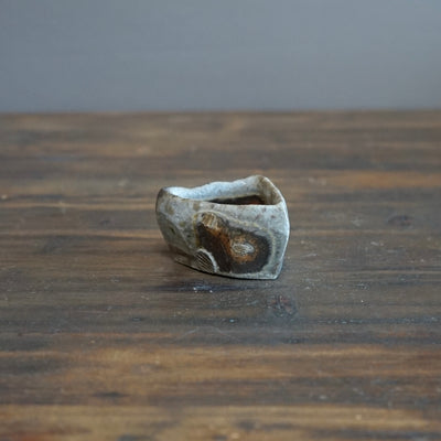 Ceramic Sculpture Sake Cup #TR193