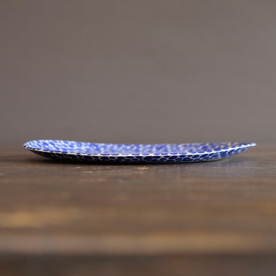 Blue Dots Serving Plate #LK905A