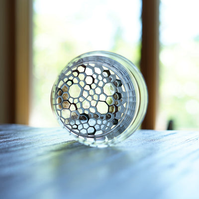 White Honeycomb Tumbler #NS13
