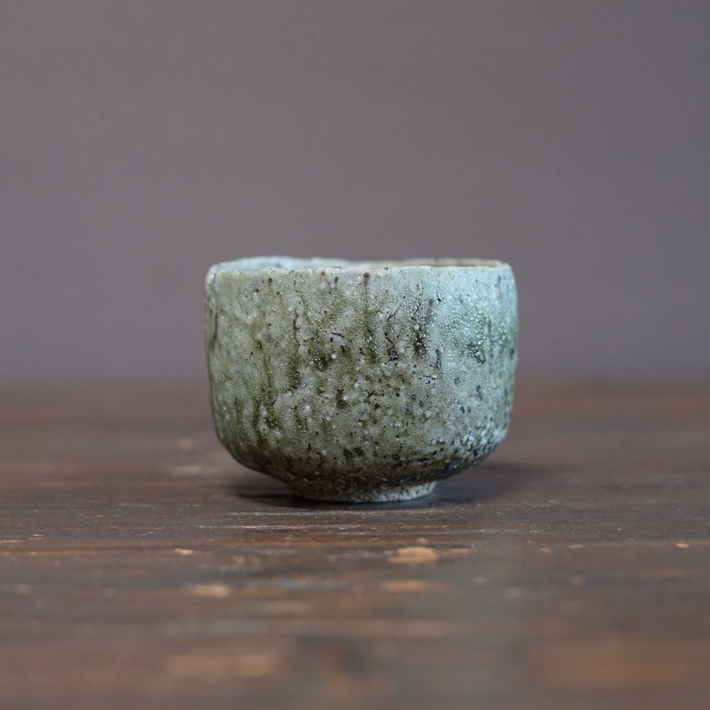 Natural Ash Glazed Tea Bowl #Mi1