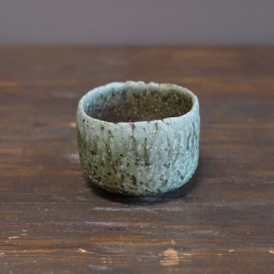 Natural Ash Glazed Tea Bowl #Mi1