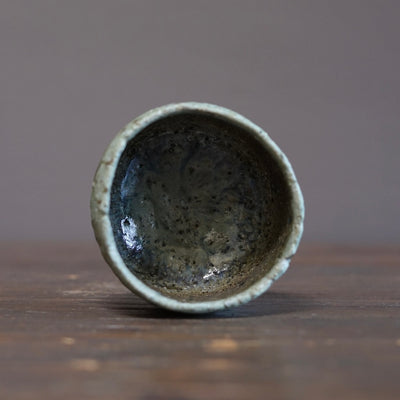 Natural Ash Glazed Tea Bowl #Mi1