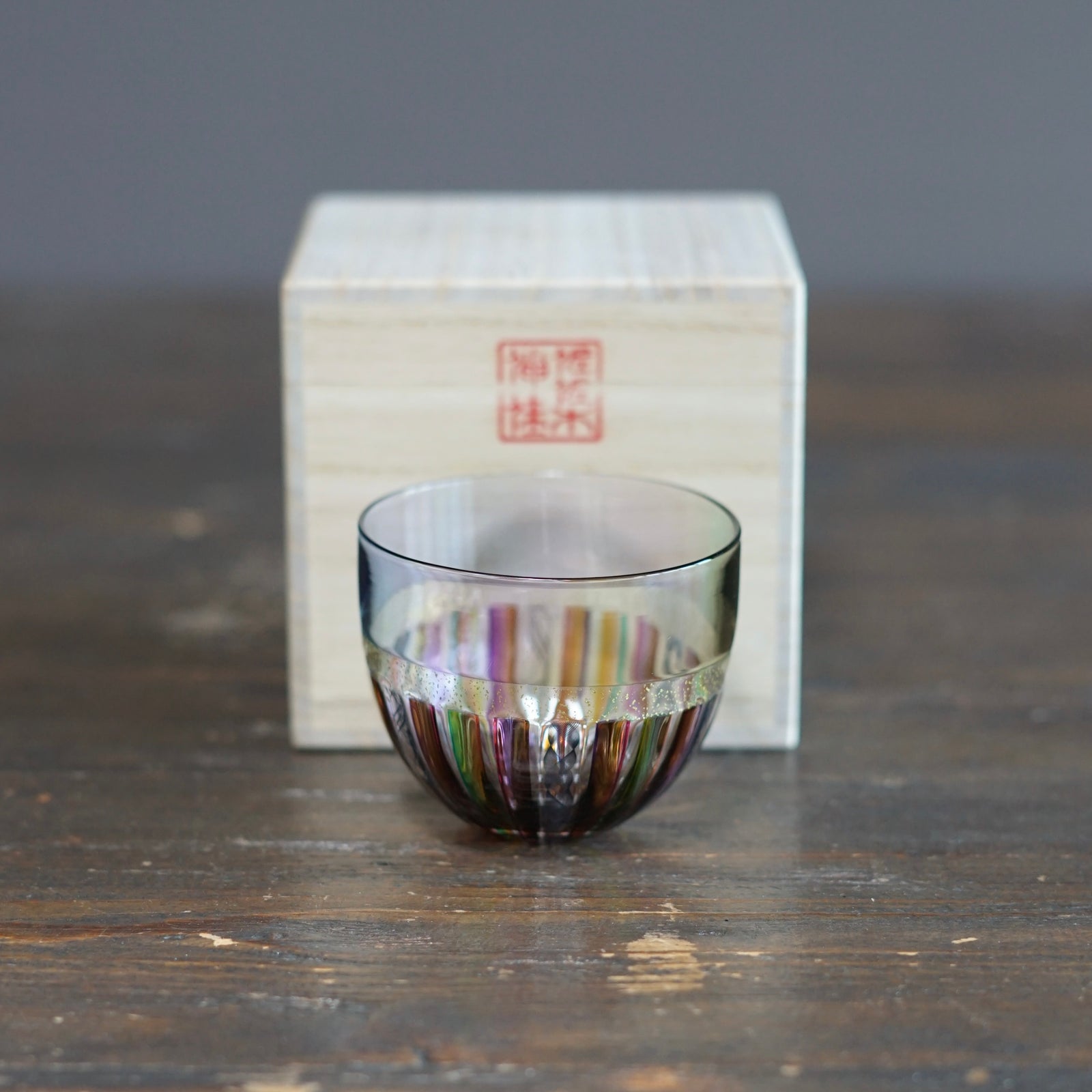 Rainbow Lace GUINOMI Sake Cup #NS17