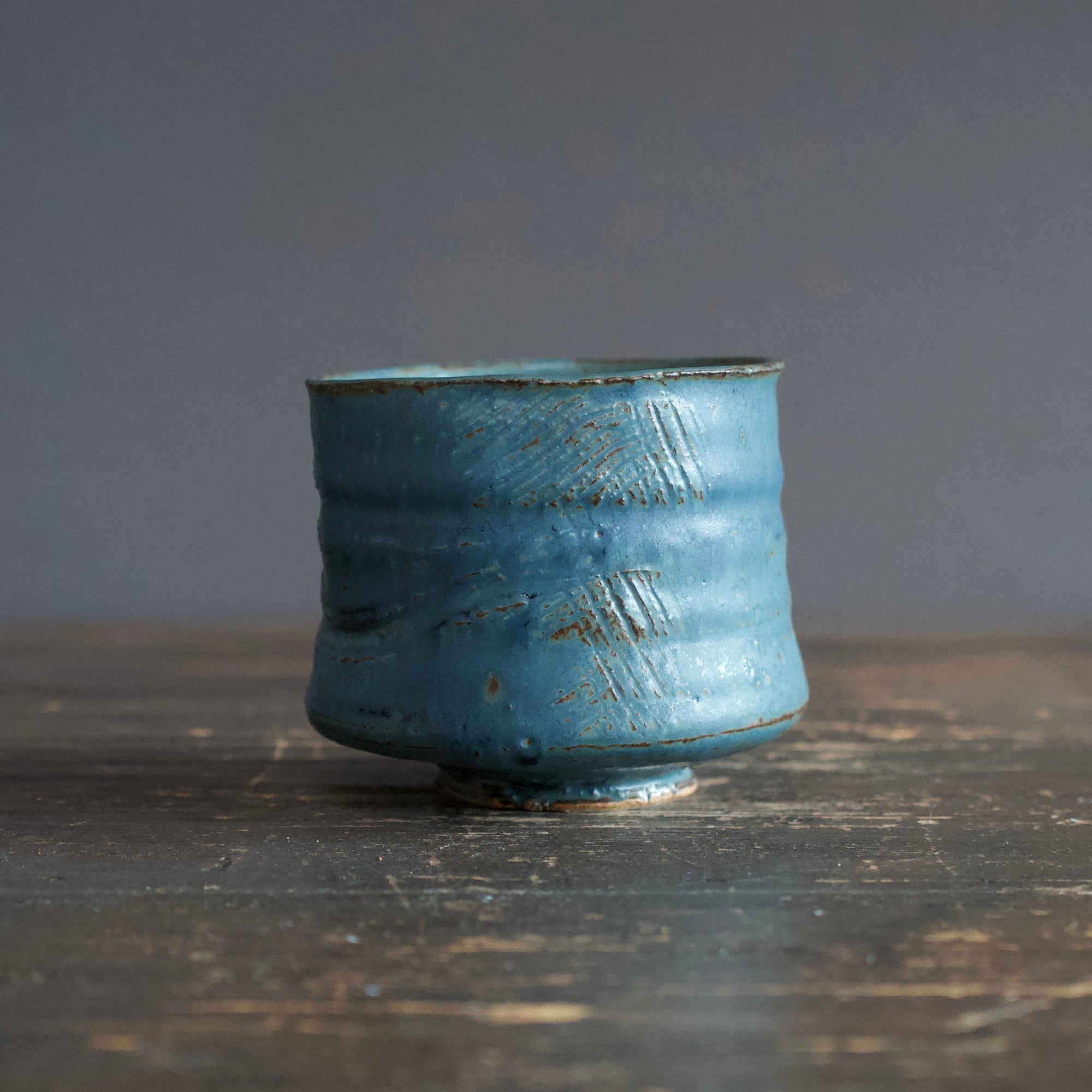 Blue Tea Ceremony Bowl #SR33B