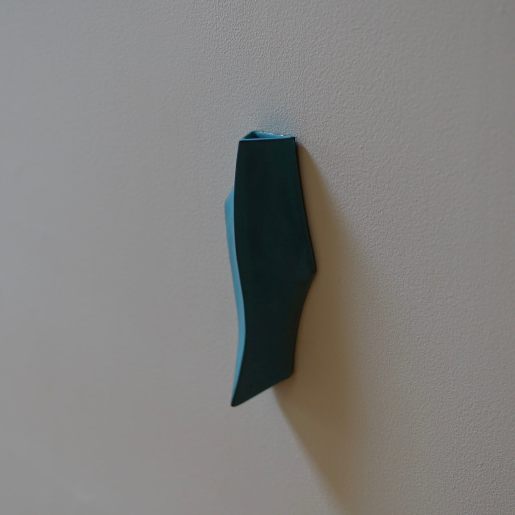 Blue Wall Vase #KT136