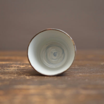NAGASHI SOUMEN Blue & White Soba Cup #MA156D