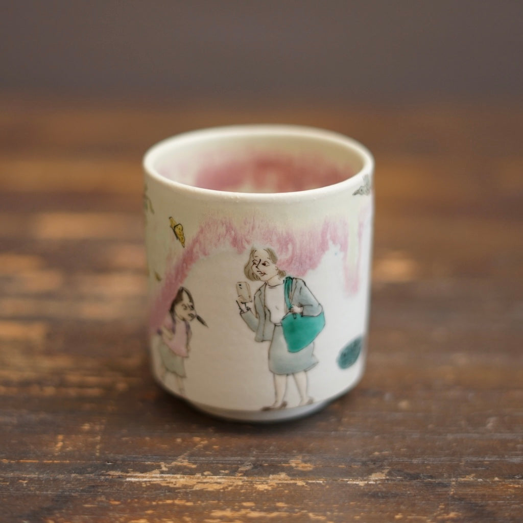 The Color of Dusk YUNOMI Tea Cup #MA162D