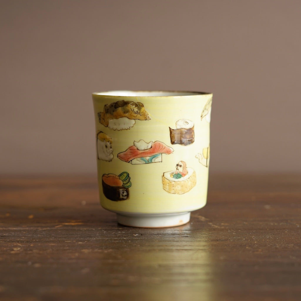 Sushi à la carte YUNOMI Teacup #MA165B